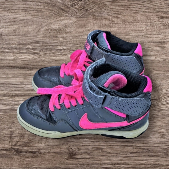 Nike SB Morgan Mid 2 JR Ball Shoes Pink Blast/Dark Gray - Picture 1 of 10